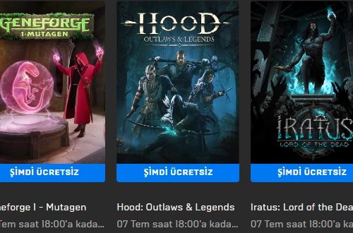Epic Games’ten Üç Ücretsiz Oyun 30 Haziran 2022
